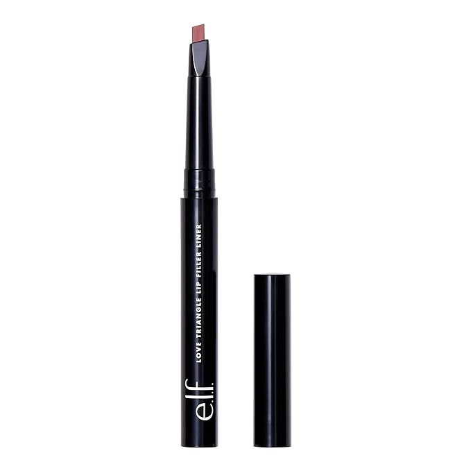 e.l.f. Love Triangle Lip Filler Liner, 2-in-1 Lipliner Pencil For Sculpting & Filling, Long-Lasti... | Amazon (US)