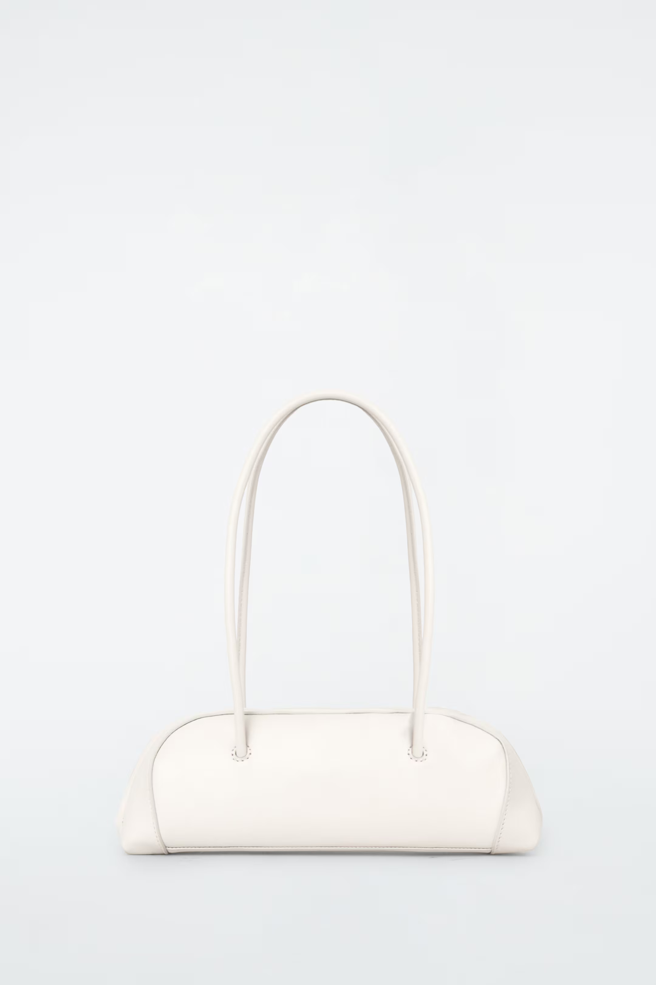 EASTSIDE MINI BOWLING BAG - LEATHER - WHITE | COS (EU)