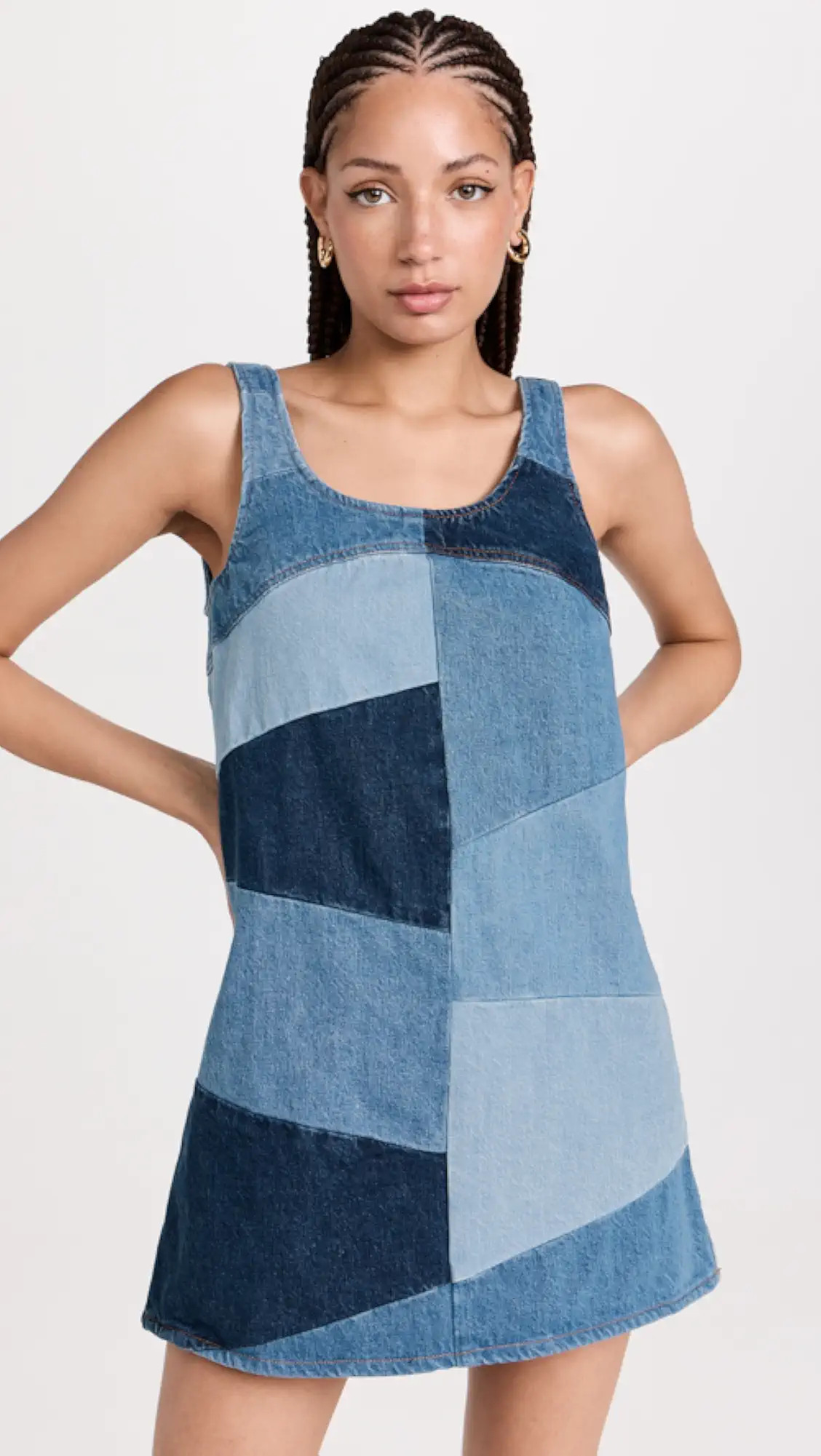 Frame Atelier Micro Flare Denim Dress | Shopbop