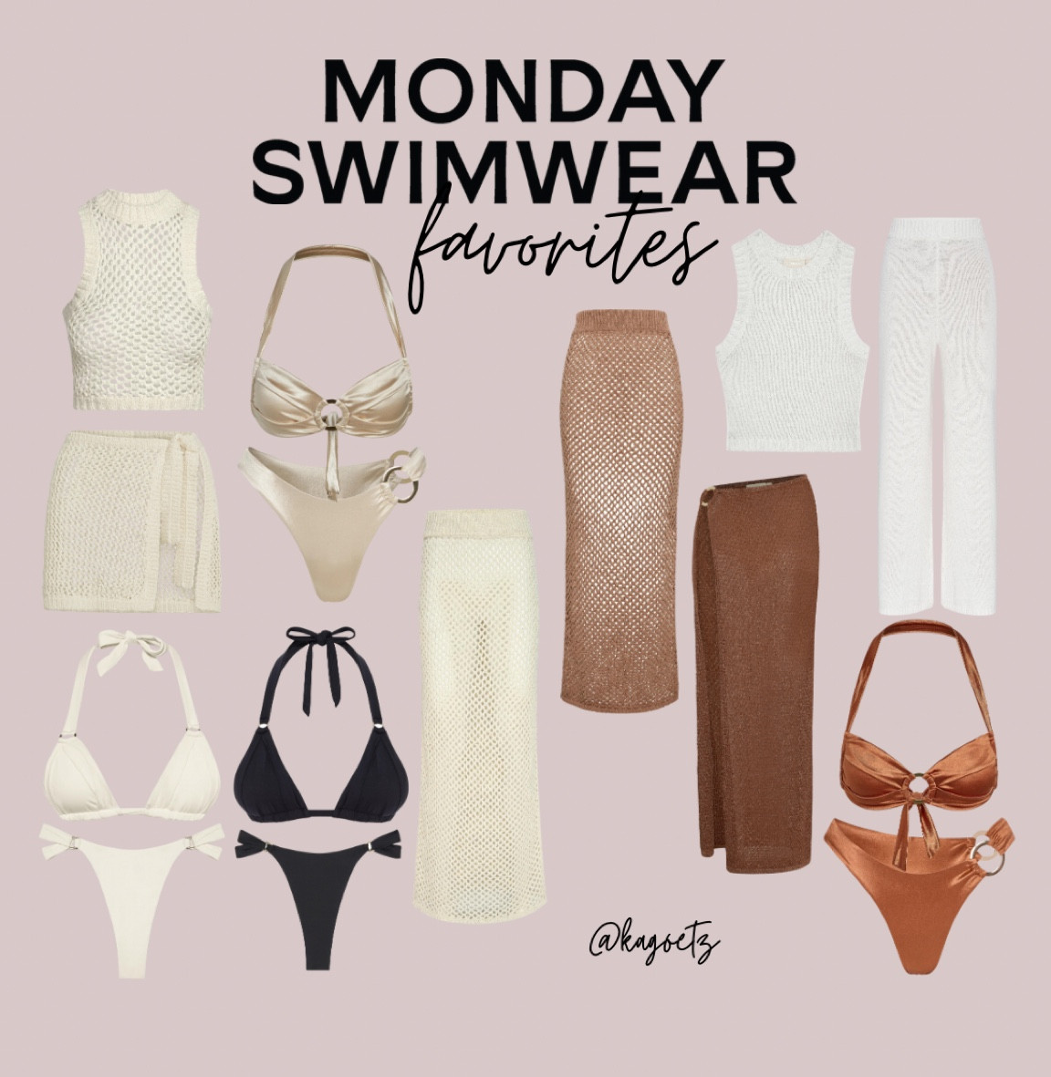 MONDAY SWIMWEAR
ITS NEUTRALS SZN 🤎🤍
summer vacay favorites!

#LTKFestival #LTKstyletip #LTKswim