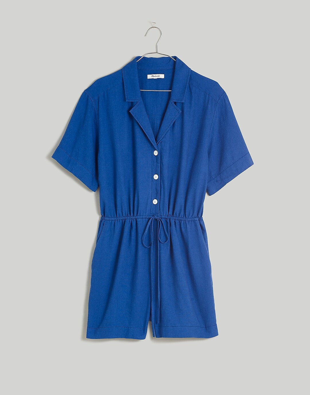 Button-Front Romper | Madewell