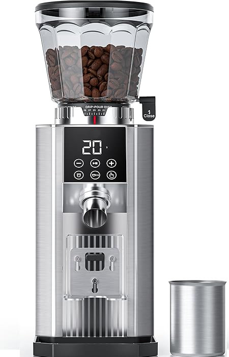 Burr Coffee Bean Grinder for Home Use with 45 Precise Grinding Settings, Espresso Grinder with He... | Amazon (US)