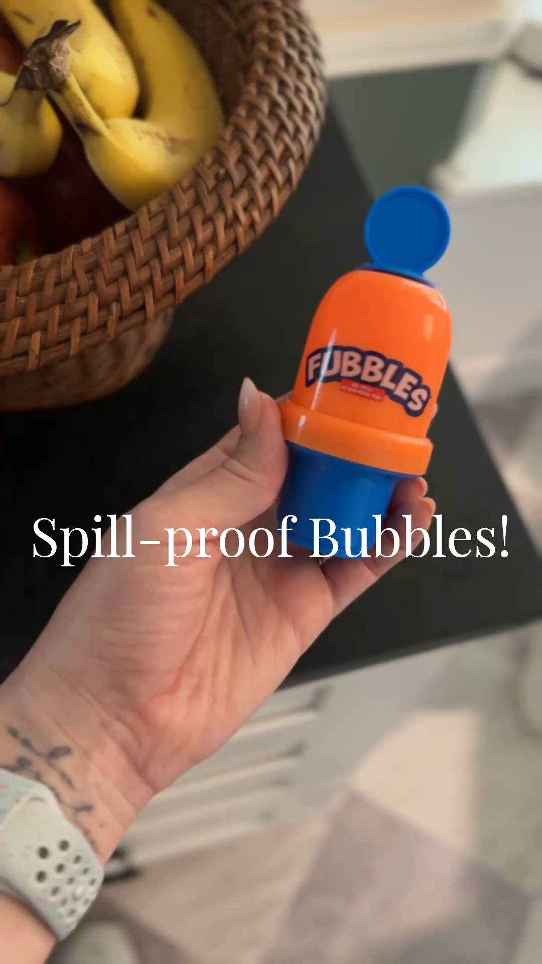 Spill-proof bubbles - best toddler play invention!

#LTKmomlife #LTKBaby #LTKKids