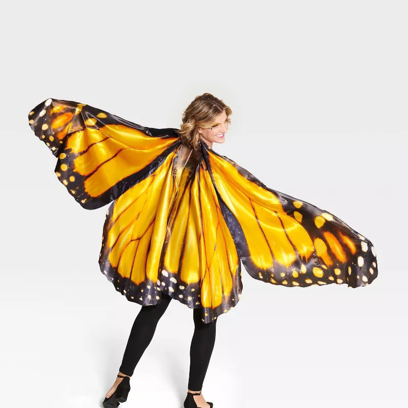 Adult Monarch Butterfly Wings Halloween Costume Wearable Accessory - Hyde & EEK! Boutique™ | Target