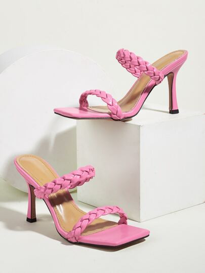 Braided Design Mule Sandals | SHEIN
