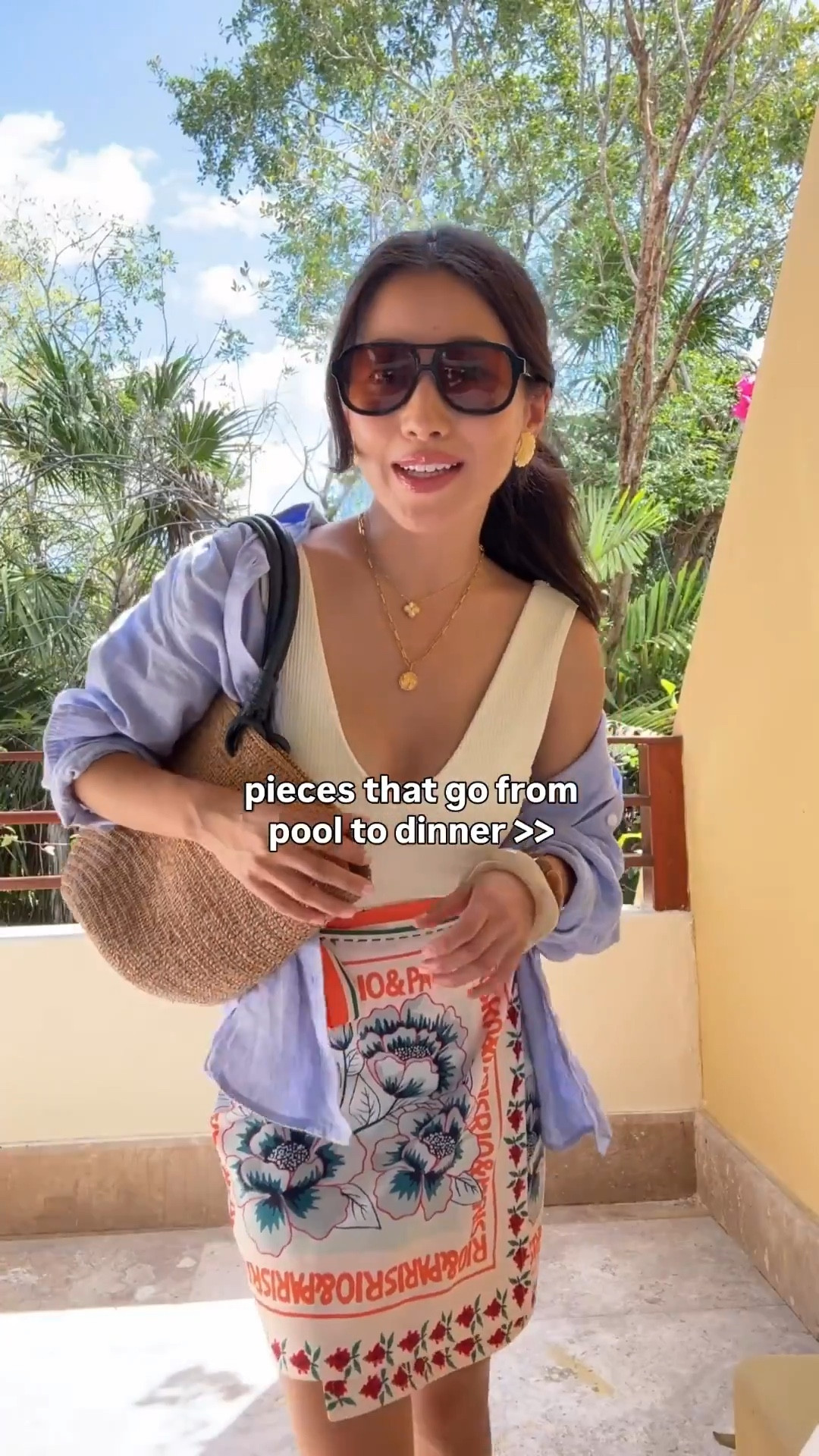 40% off sale ends soon: my linen shirt set and roomy magnetic straw clutch 

• $25 tie wrap skirt XS, lots of prints

• Jcrew linen button down shirt 00 petite (go a size up if you want a more relaxed fit. petite sleeves run short) and I have the matching shorts in XXS to wear as a set

• gap linen shell tank XXs regular 

• Crocs sandals size 5, size down if between sizes. 

• Amazon adjustable hat, packable with adjustable velcro inside to help it fit better.

• Montce swimsuit xs, petite and short torso friendly, TTS soft comfy and great quality, classic cut with removable waist belt, higher cut leg and higher cut front.

• Sezane basket tote & Madewell sunglasses

• Madewell white button down shirt xxs

• Marc Fisher strappy sandals 5.5, TTS

• J.crew woven clutch

Swimsuit, bathing suit, one piece, pool or beach resort outfits, resort wear , vacation style , mom friendly looks

#LTKTravel #LTKSwim #LTKPetite