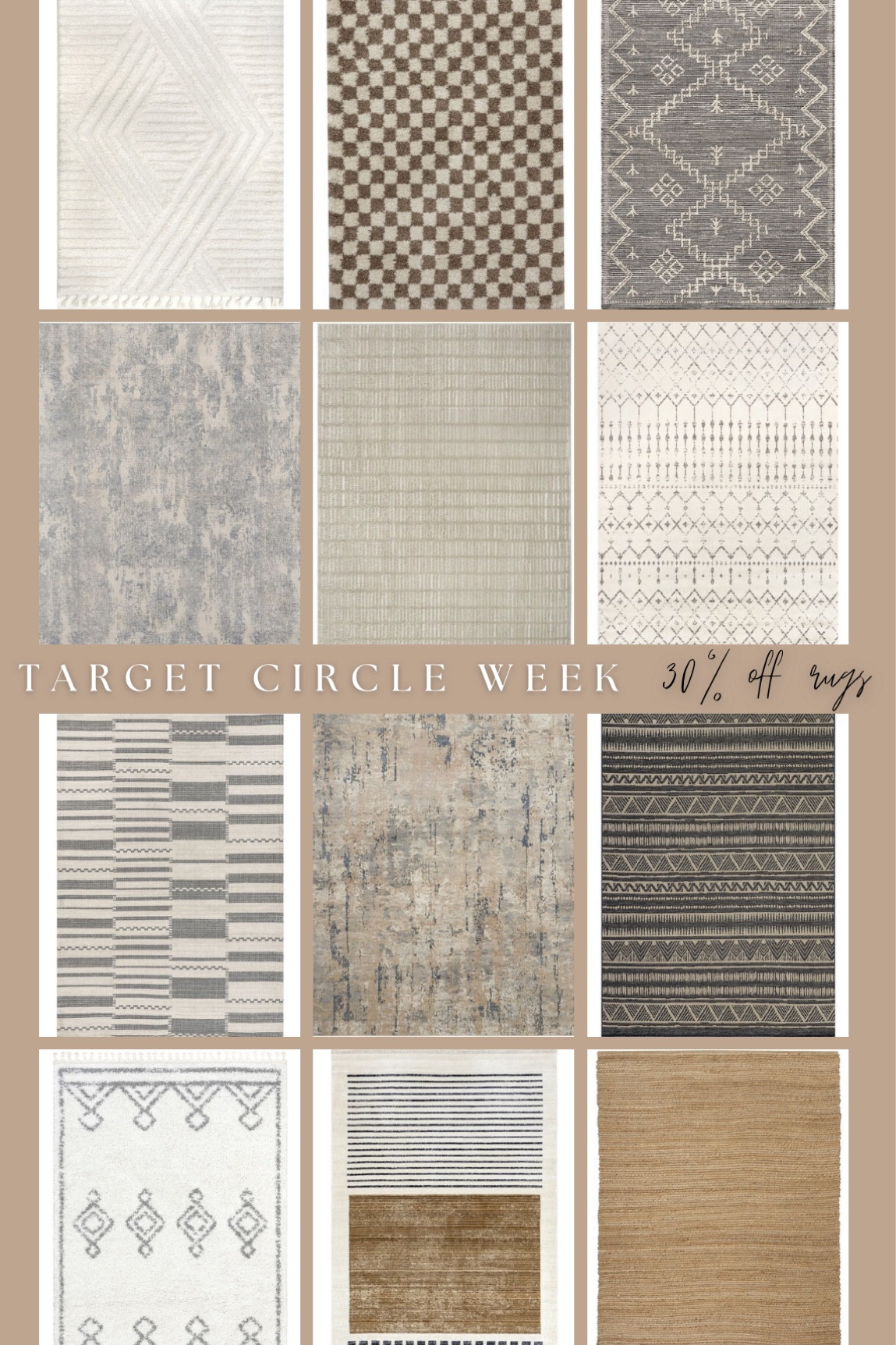 Target Circle Sale! 🎯 30% Off Rugs!

#LTKsalealert #LTKxTarget #LTKhome