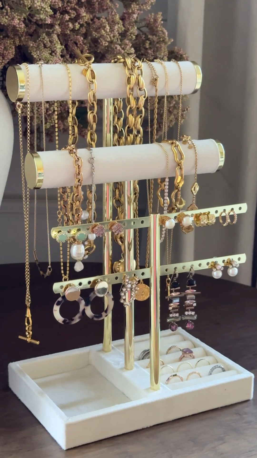 The prettiest jewelry organizer! I love that it displays all different types in one place.

#LTKgrwm #LTKSaleAlert #LTKHome