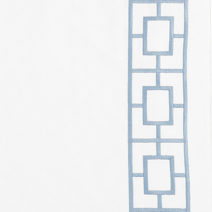 Embroidered Square Trellis Panels - Set of 2 | Ballard Designs | Ballard Designs, Inc.