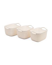 3pk Knit Baskets | Home | T.J.Maxx | TJ Maxx