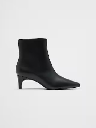 Vegan Leather Dress Bootie | Banana Republic Factory