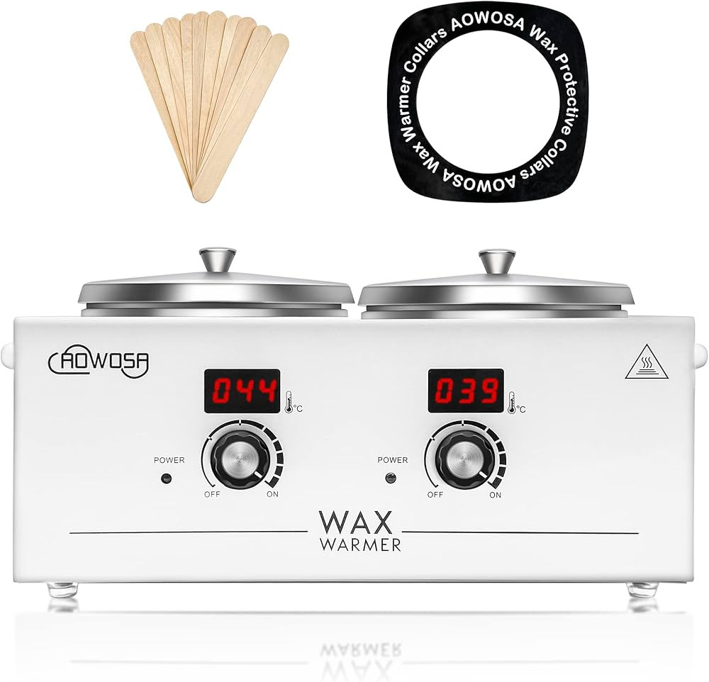 Double Wax Warmer Professional Digital Wax Heater Machine for Hair Removal, Large Wax Pot Warmer ... | Amazon (US)