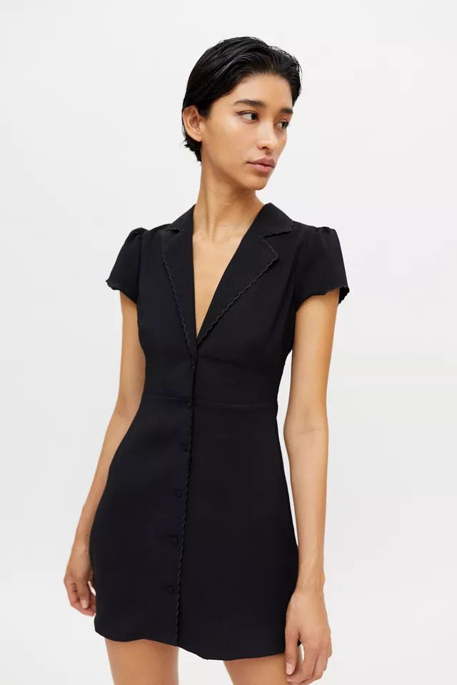 UO Betty Collared Mini Dress | Urban Outfitters (US and RoW)