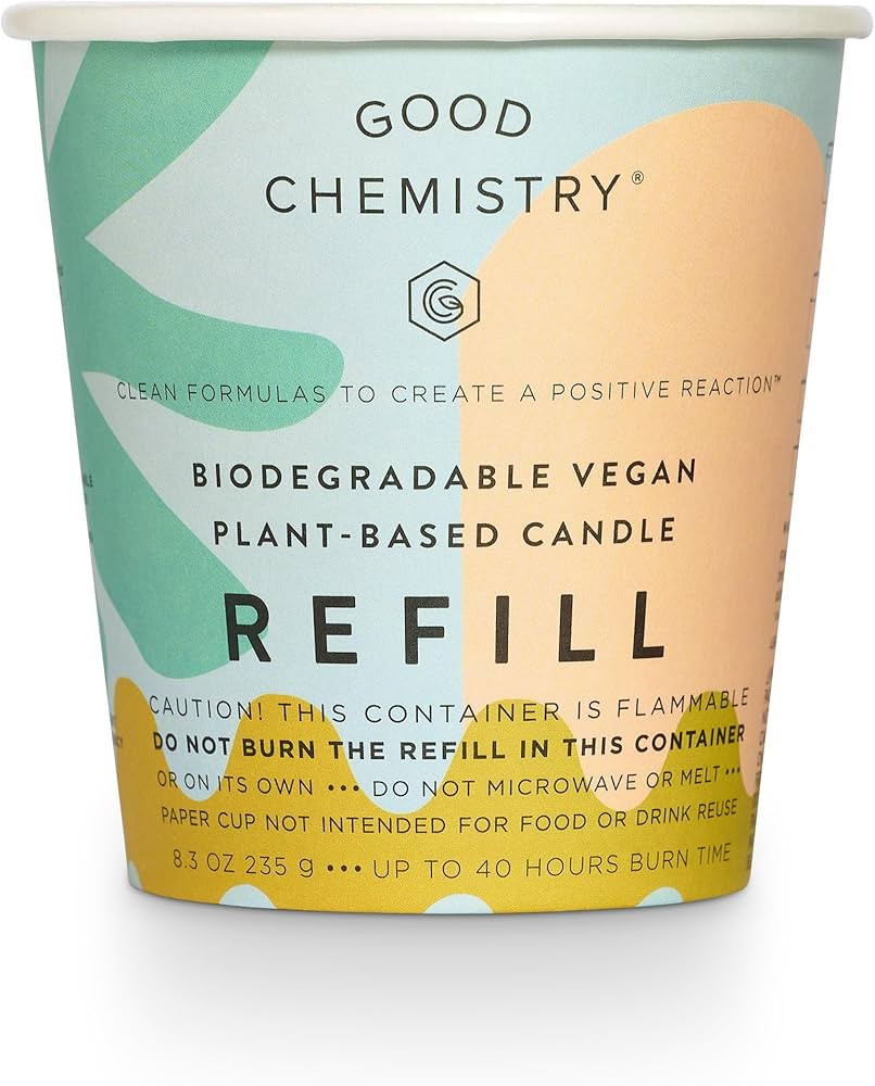 Good Chemistry Sea Salt + Soothe Biodegradable Candle Refill | Amazon (US)
