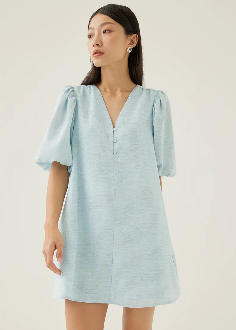 Loreen Tweed A-line Mini Dress | Love, Bonito USA