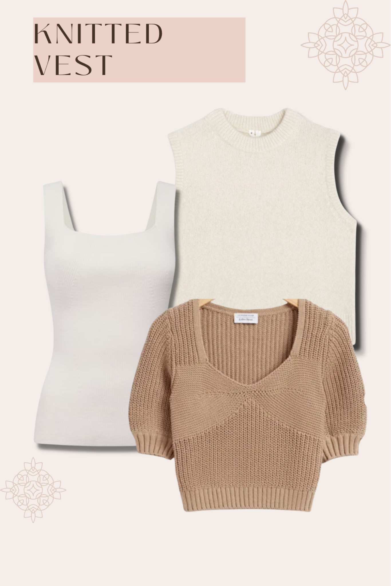 Spring vests for the upcoming season! 

#LTKeurope