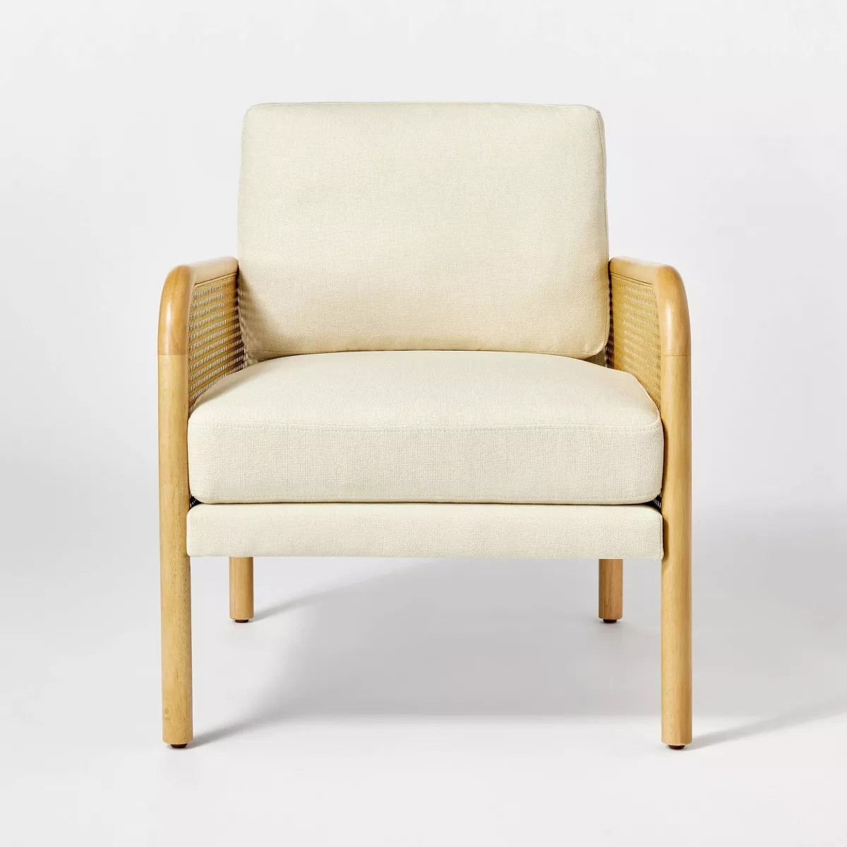 Cane Accent Chair Cream - Threshold™ designed with Studio McGee | Target