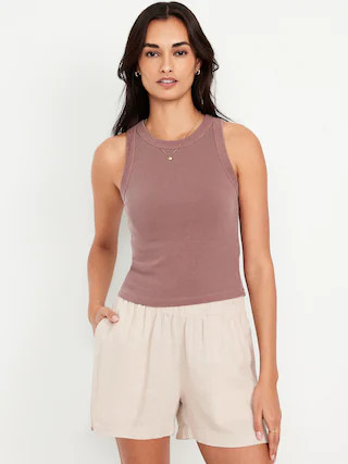 Snug Crop Tank Top | Old Navy (CA)