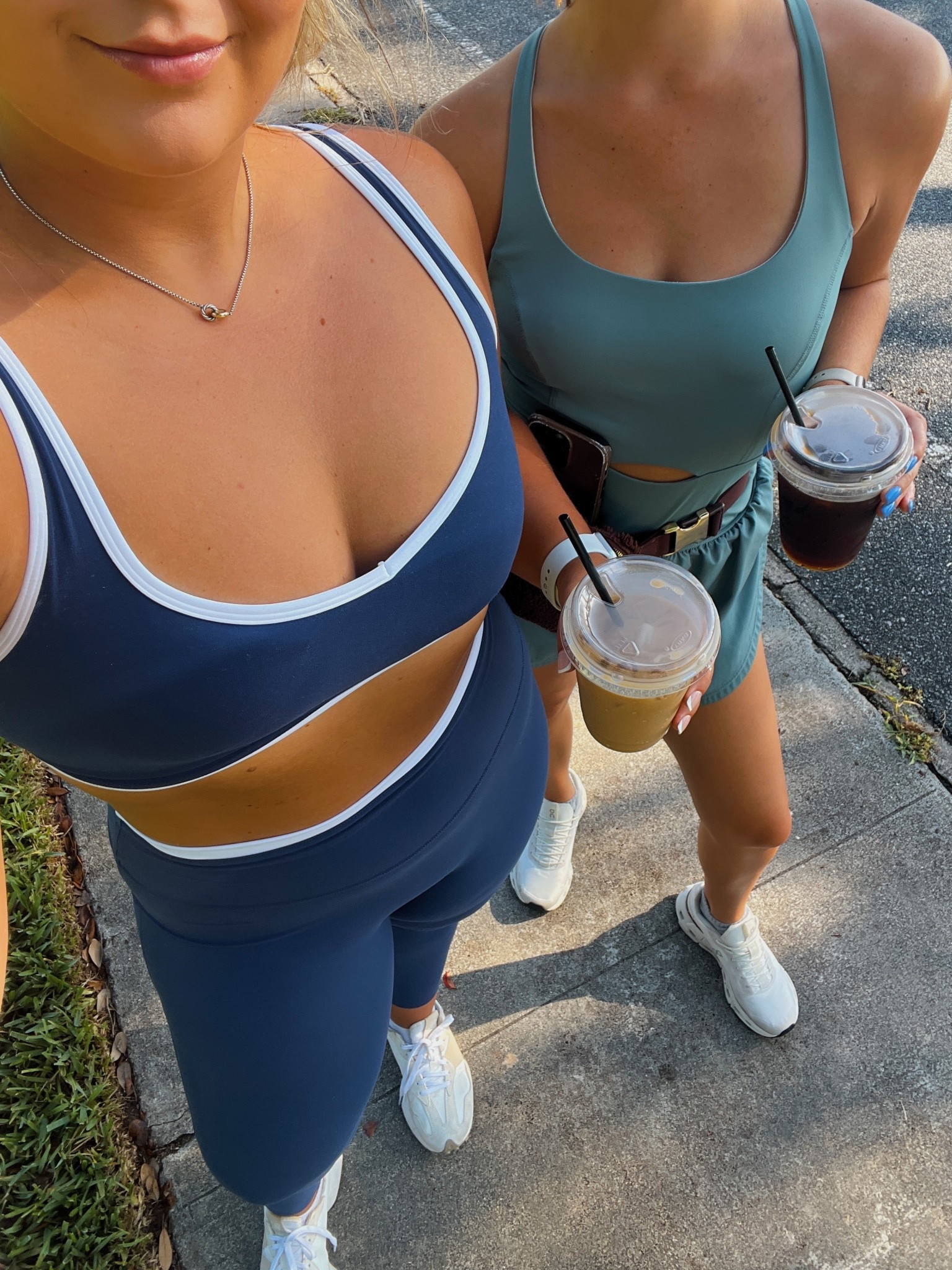 Hot girl walk 
Obsessed with this matching workout set – comfy, sculpting, and so flattering. The perfect hot girl walk outfit, gym look, or everyday athleisure moment. 	

matching workout set, activewear set, two-piece workout set, sculpting leggings, workout top and legging

#LTKMidsize #LTKActive #LTKFindsUnder50