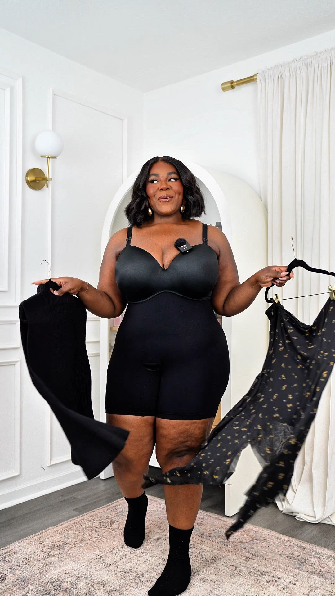 got it from Walmart • styled by me 
top XL size down by 2 - 
skirt XXL
shapewear XXXL

5’4 B 47 W 39 H 53

https://liketk.it/6ncOv

#LTKPlusSize #LTKSaleAlert #LTKBeauty