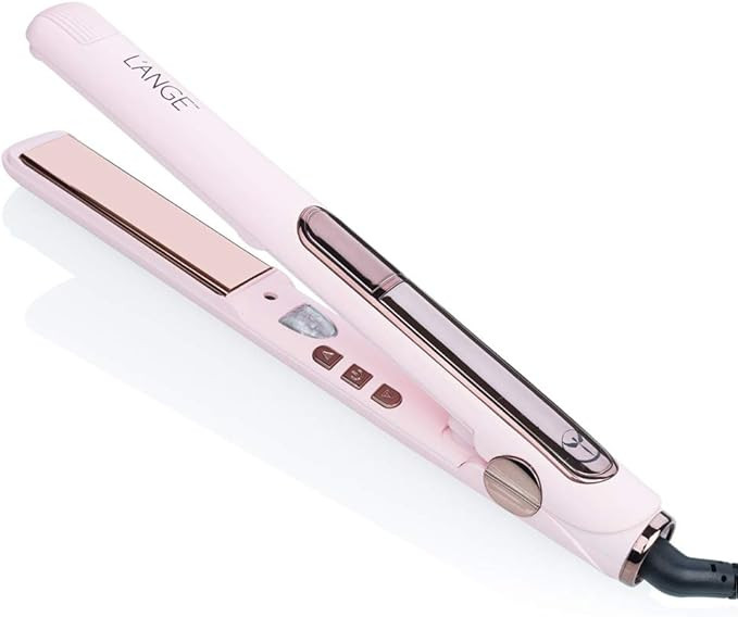 L’Ange Hair Le Rêve Blush Titanium Straightener - 2 in 1 Ceramic Hair Straightener - Titanium ... | Amazon (US)