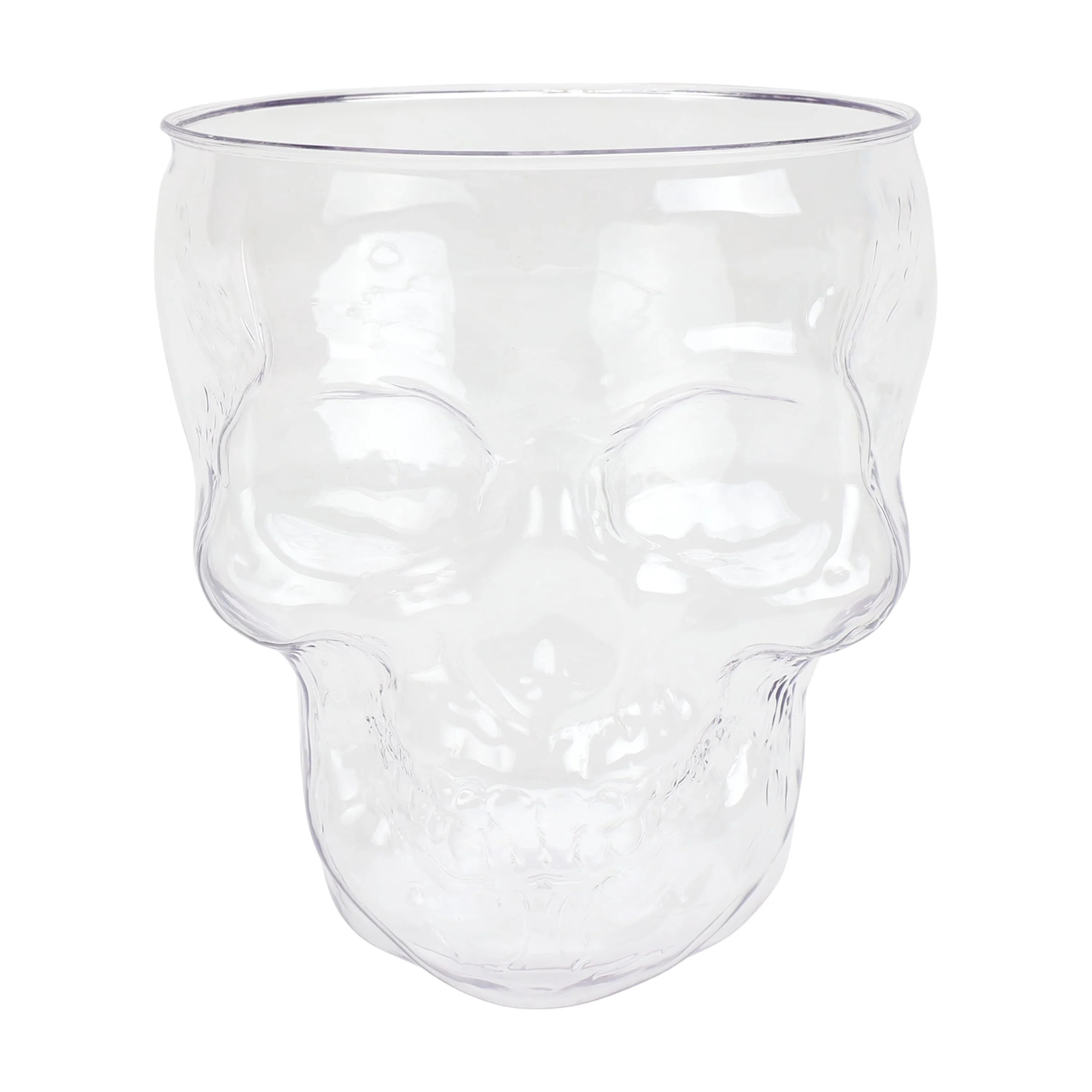 Way to Celebrate Halloween Clear Acrylic Skull Bowl, 4.5 qt | Walmart (US)