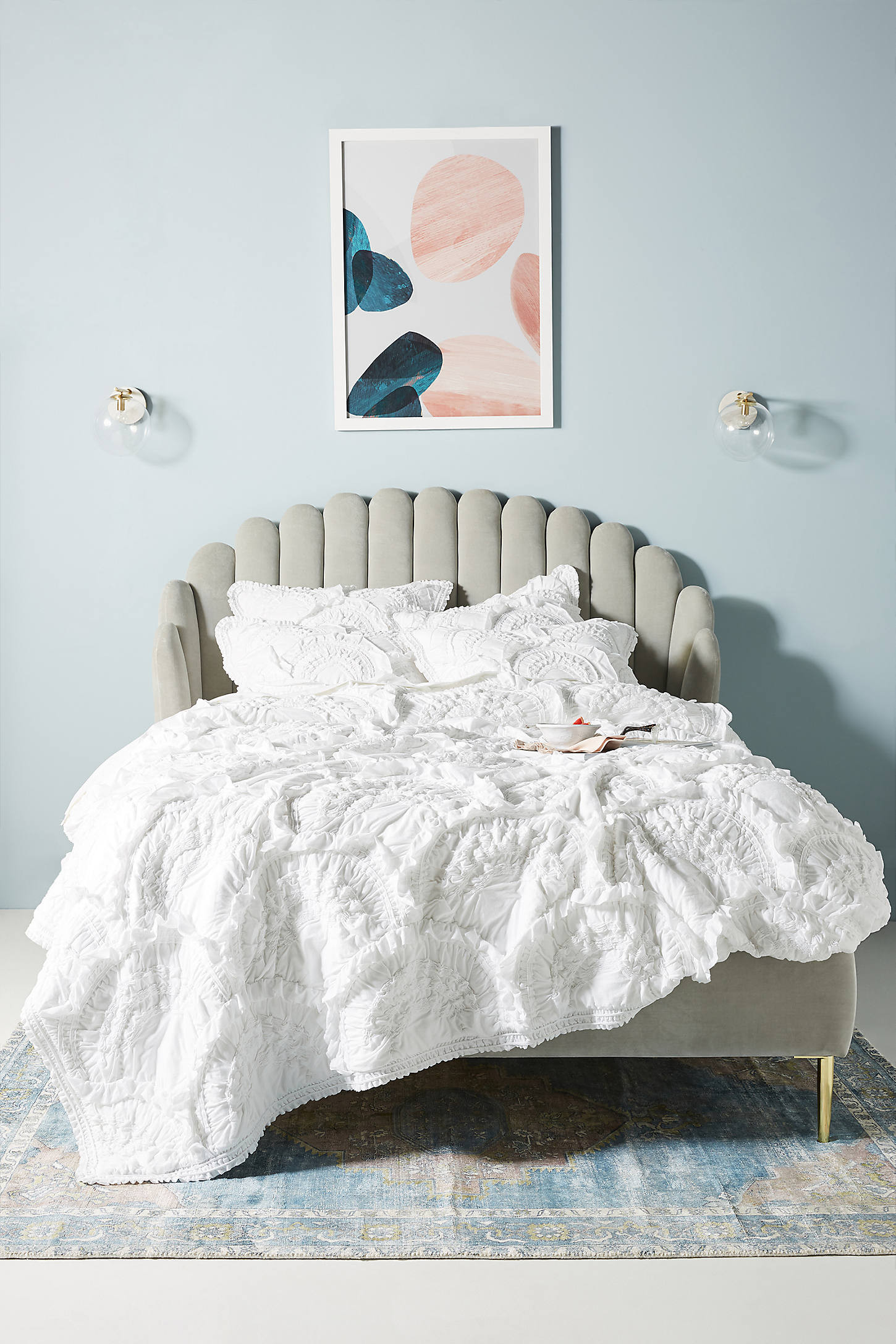 Rivulets Jersey Quilt | Anthropologie (US)