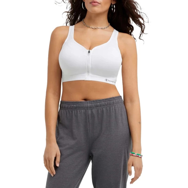 Women's Champion Max Support Motion Control Zip Sports Bra | Scheels