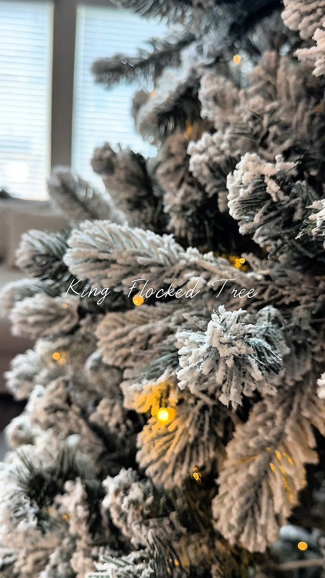 Gifted by King of Christmas 🎄 

King flocked Christmas tree 9ft 

#ltkchristmas #kingofchristmas #christmastree #cozyhome

#LTKSeasonal #LTKHoliday