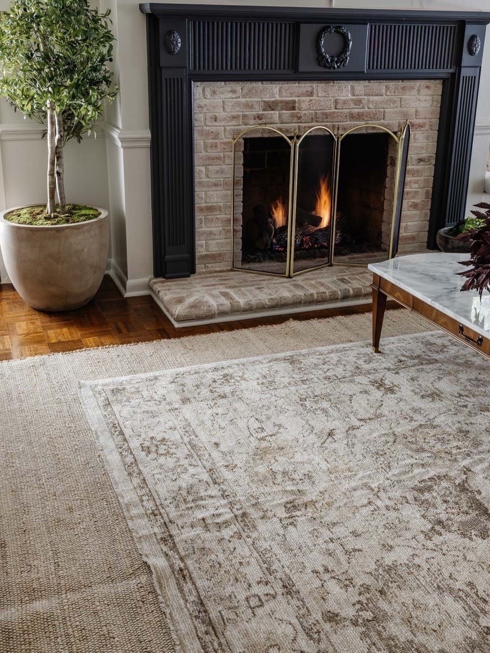 New combo area rugs for our living room! 

#layerrugs #cozyhome #livingroomdecor #homestyling #loloirug #magnoliarug

#LTKHome