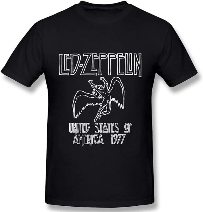 Led Zepplin United States of America 1977 T-Shirt Adult Size | Amazon (US)