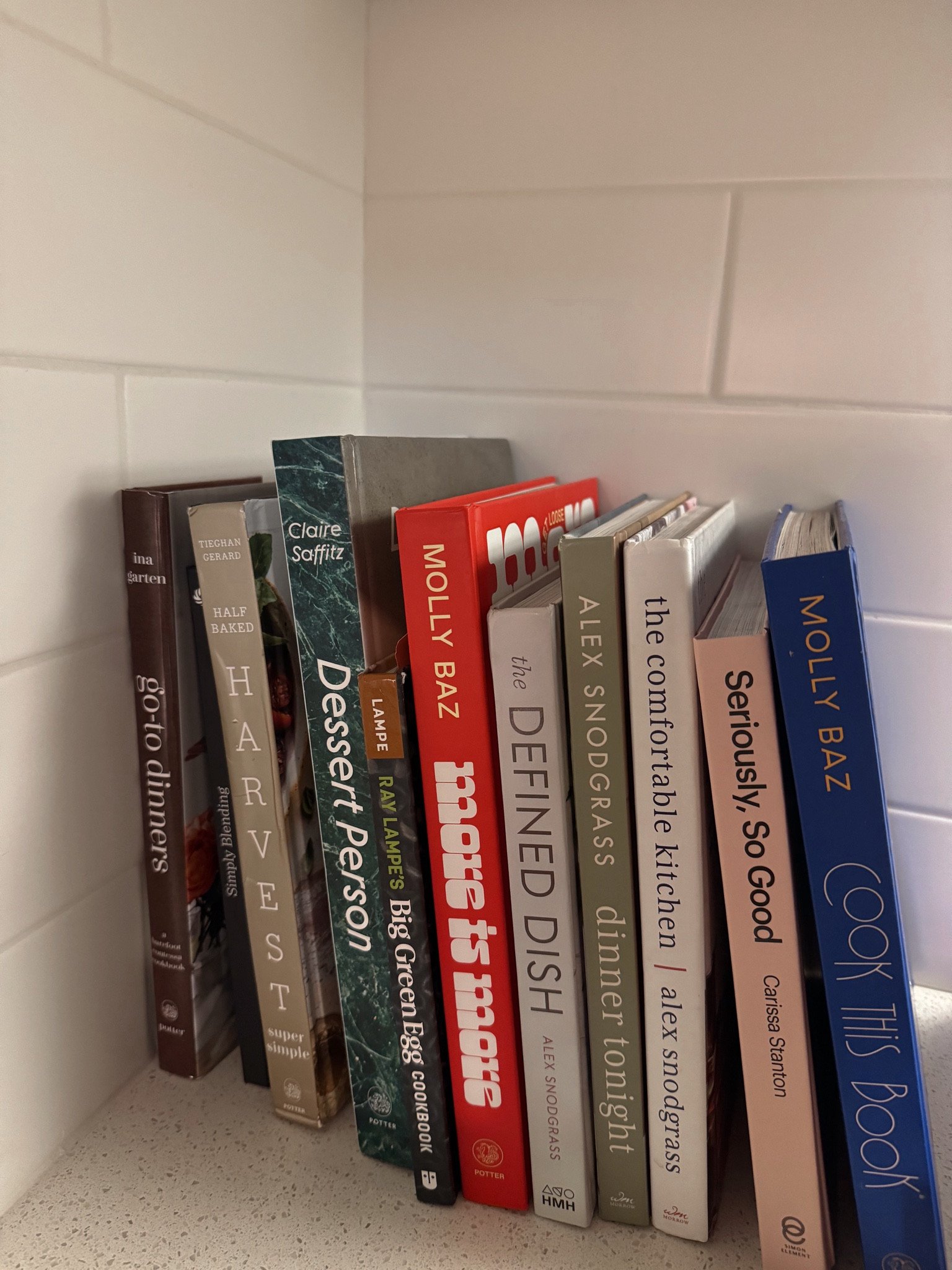 All my favorite cookbooks currently 🤩