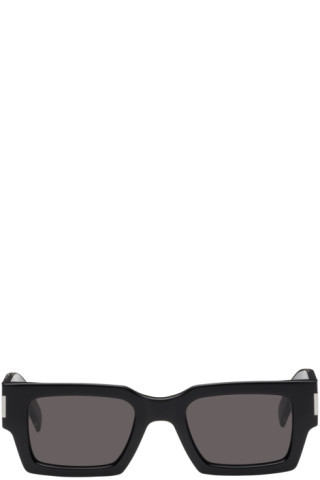 Black SL 572 Sunglasses | SSENSE
