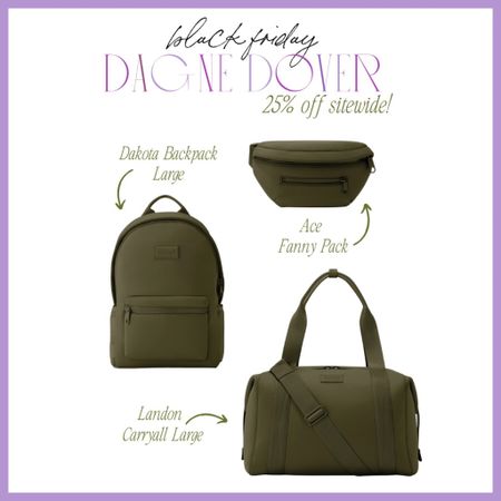Dagne Dover // Black Friday Sale 

25% off sitewide! Sharing some of my favorite travel bags from Dagne Dover! 



#LTKGiftGuide #LTKHoliday #LTKCyberWeek
