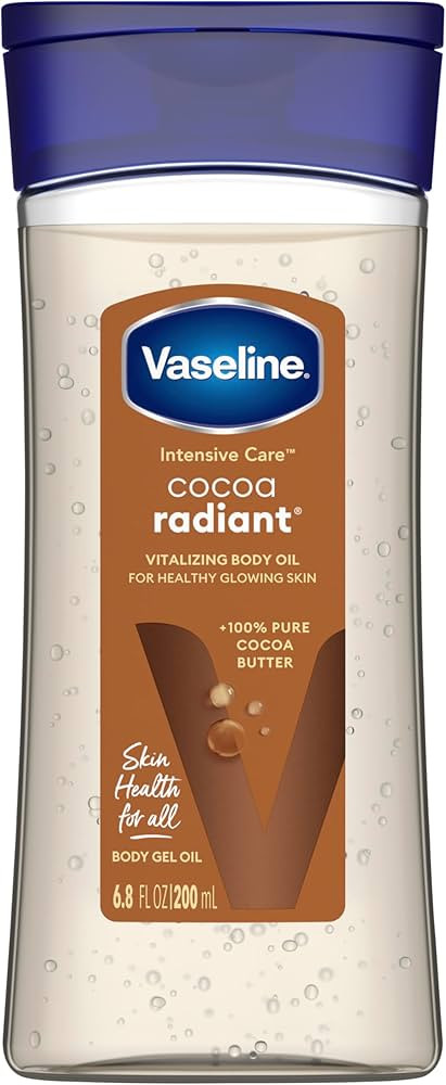 Vaseline Intensive Care Body Gel Oil, Cocoa Radiant, 6.8 oz | Amazon (US)