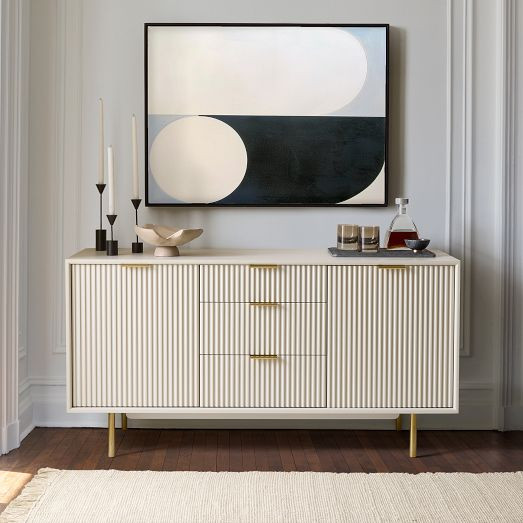 Quinn Lacquer Buffet (58") | West Elm (US)