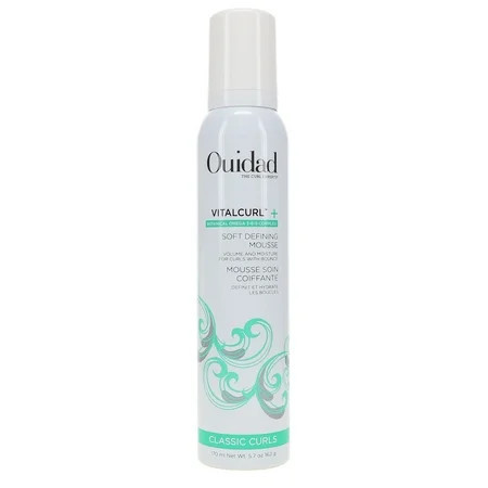 Ouidad VitalCurl+ Curl Defining Mousse Lightweight Hair Foam Air-Dry Styler 5.7 oz | Walmart (US)