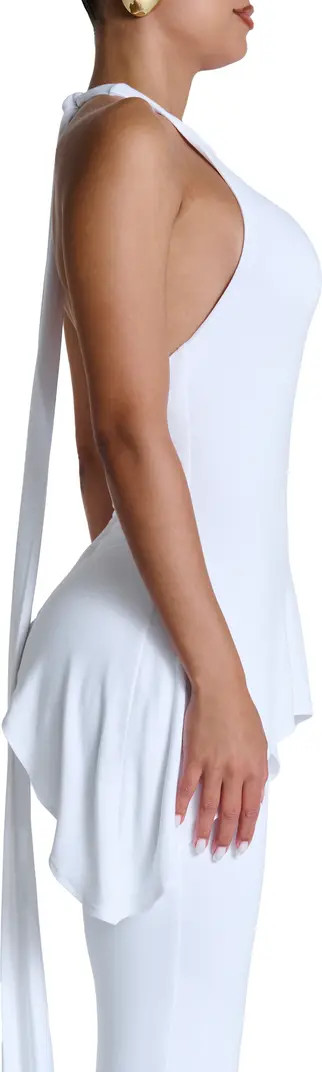 Curved Hem Halter Top | Nordstrom