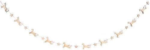 Meri Meri, Wooden Glitter Unicorn Garland, Birthday, Party Decorations | Amazon (US)