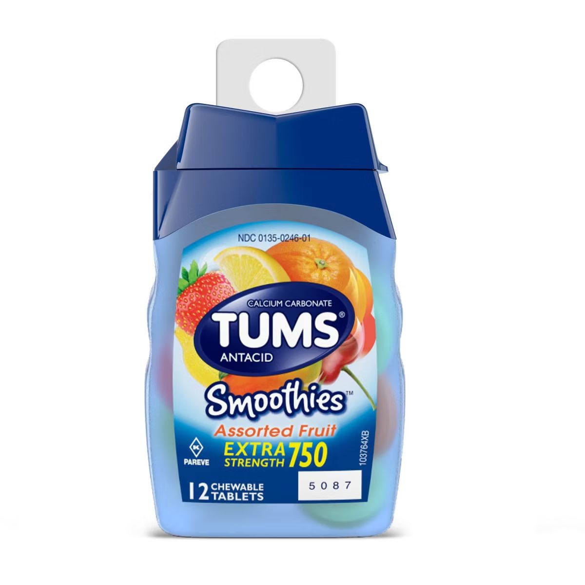 Tums Smoothies Antacids - Assorted Fruit - 12ct | Target