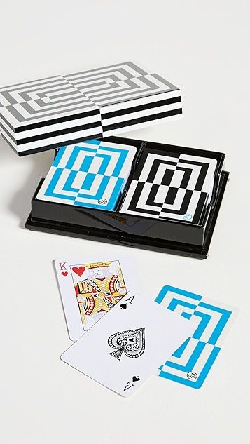 Op Art Lacquer Card Set | Shopbop