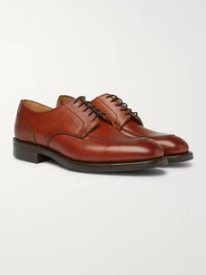 Cheaney - Chiswick R Full-Grain Leather Derby Shoes - Brown | Mr Porter US