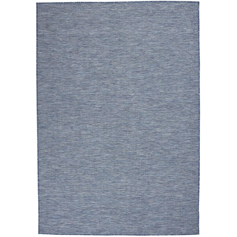 Nourison Positano Indoor/Outdoor Modern Solid Navy Blue 5' x 7' Area Rug, (5' x 7') | Walmart (US)