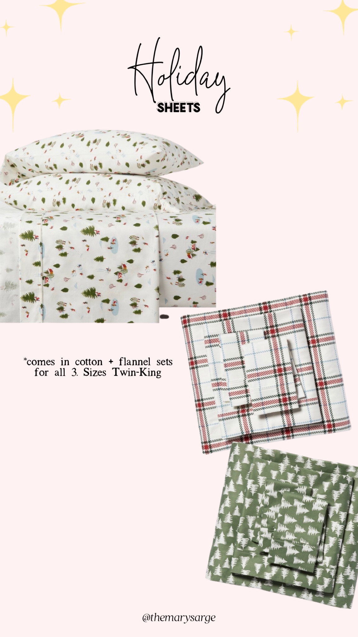 Holiday sheets at Target! 

#LTKhome #LTKSeasonal #LTKHoliday