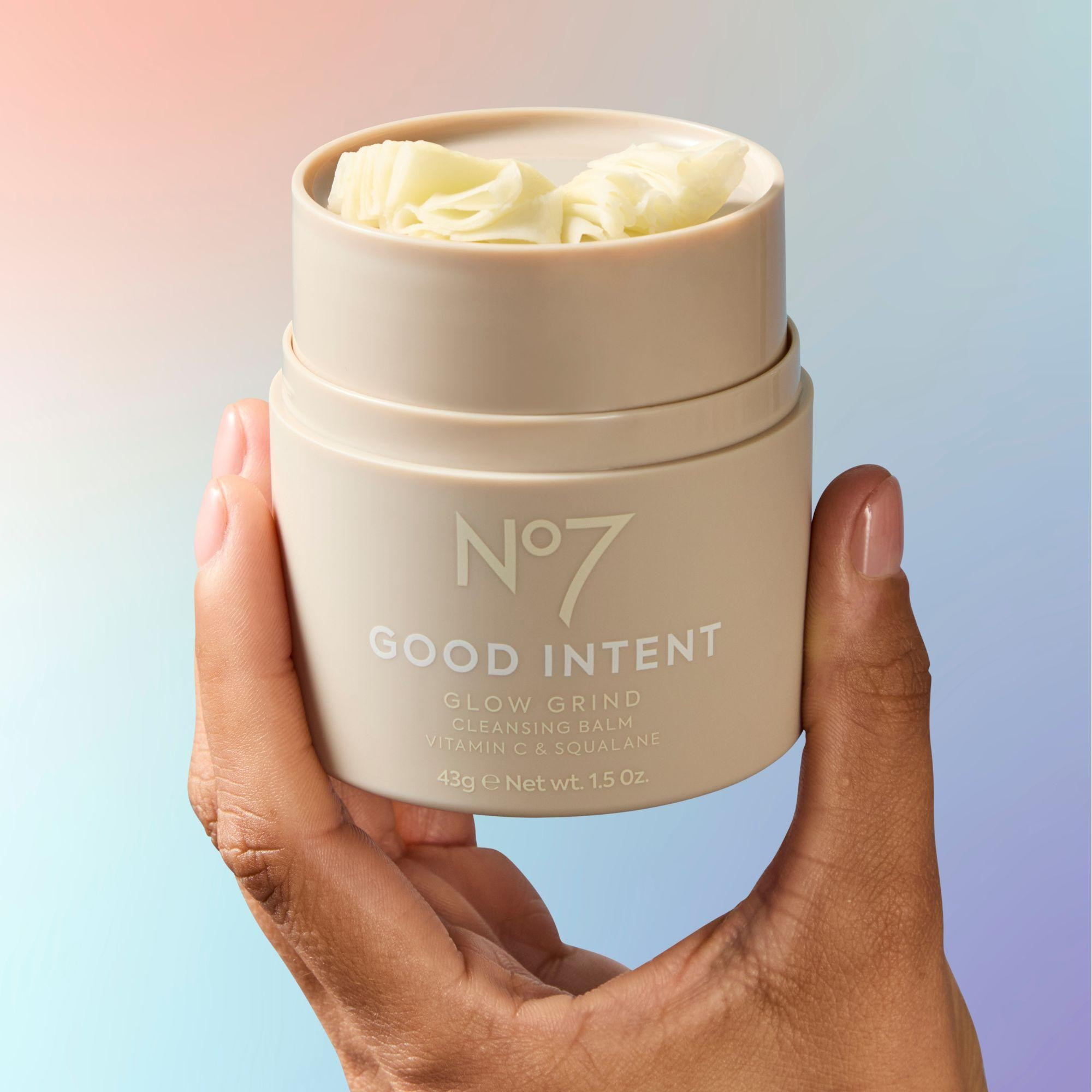 No7 GOOD INTENT Glow Grind Cleansing Balm 50g | no7 Beauty Company UK
