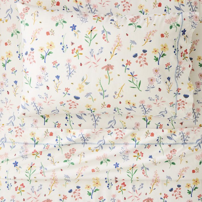 Little Garden Floral Sheet Set | West Elm (US)