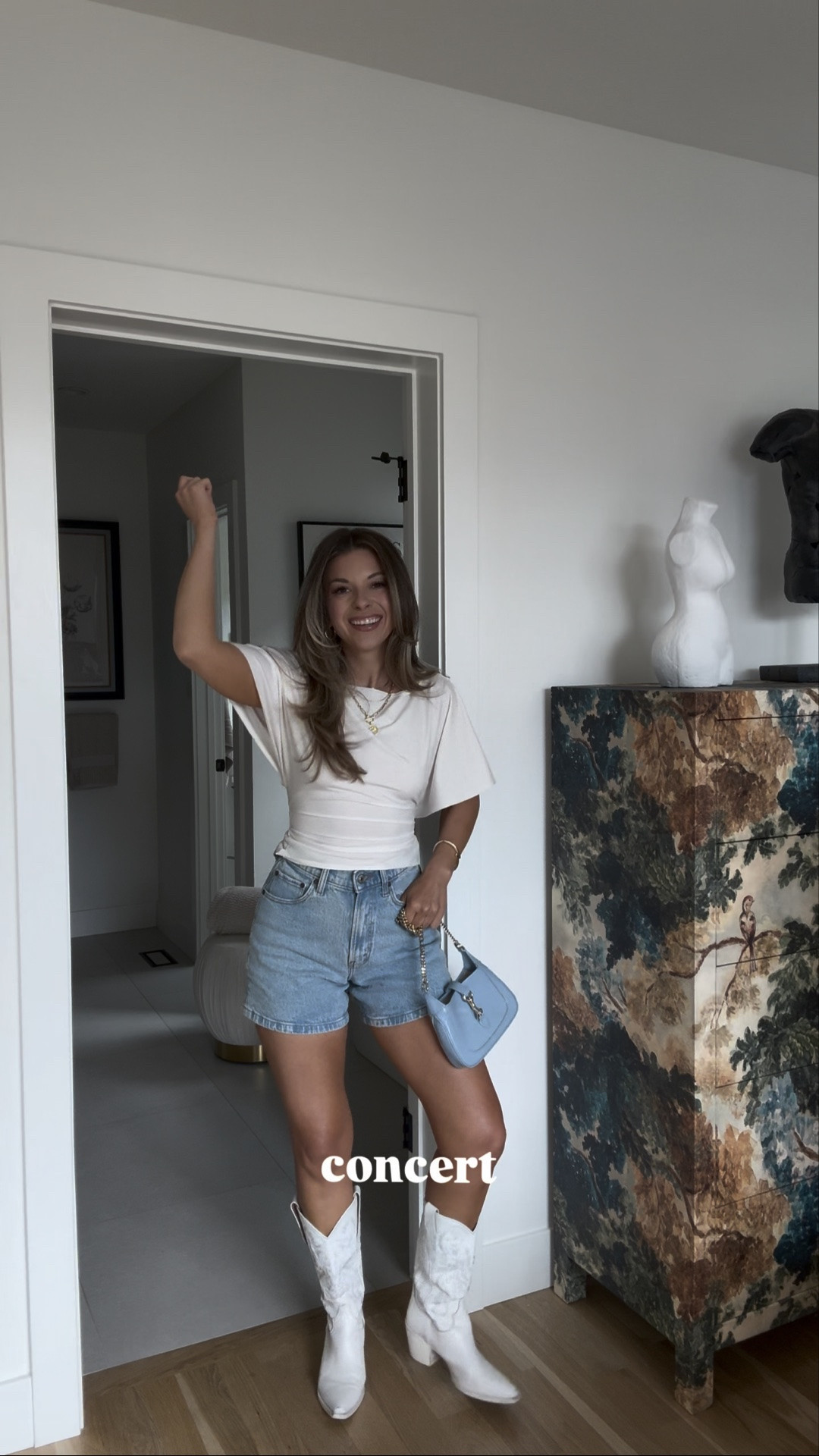 Abercrombie denim dad shorts and khaki pleated shorts styled multiple ways for spring and summer. 

Wearing my usual small tops. 
25 in shorts. 

Casual everyday
Denim shorts
Summer looks
Pleated shorts
Workwear
Brunch
Shopping
Sight seeing
Vacation

#LTKTravel #LTKdayinmylife #LTKWorkwear