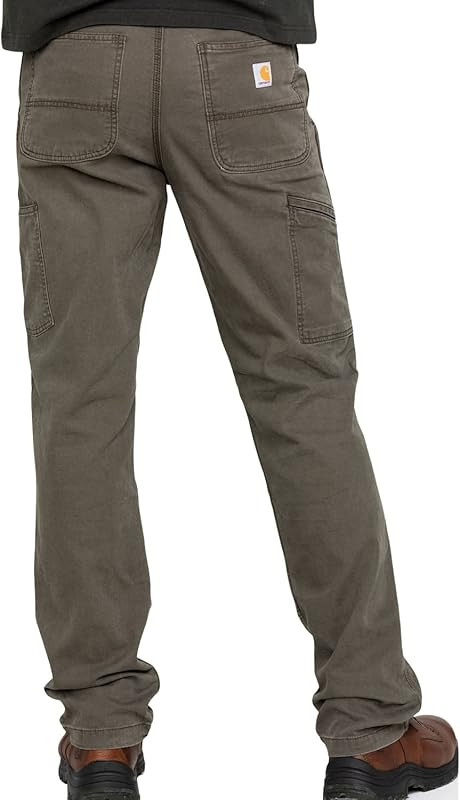 Carhartt Men's Rugged Flex Relaxed Fit Heavyweight Double-Front Utility Logger Jean | Amazon (US)