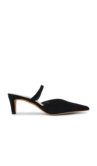 Dolce Vita Kanika Mid Mule in Black. - size 9 | Revolve Clothing (Global)