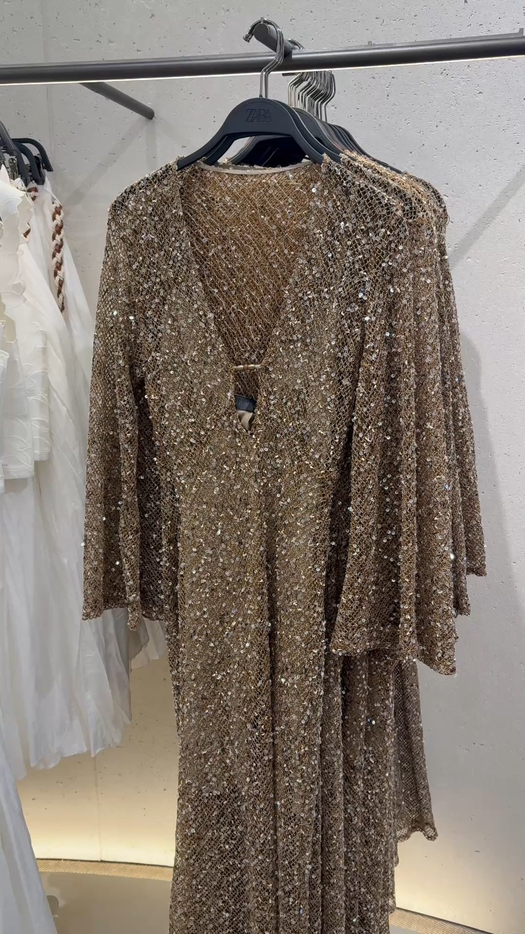 SEQUIN BEACH COVERUP✨
Tags: new in Zara beaded midi long sleeve holiday vacation dress statement outfit fashion inspo ideas beach club Dubai Ibiza Barcelona festival chic women’s style

#LTKstyletip #LTKsummer